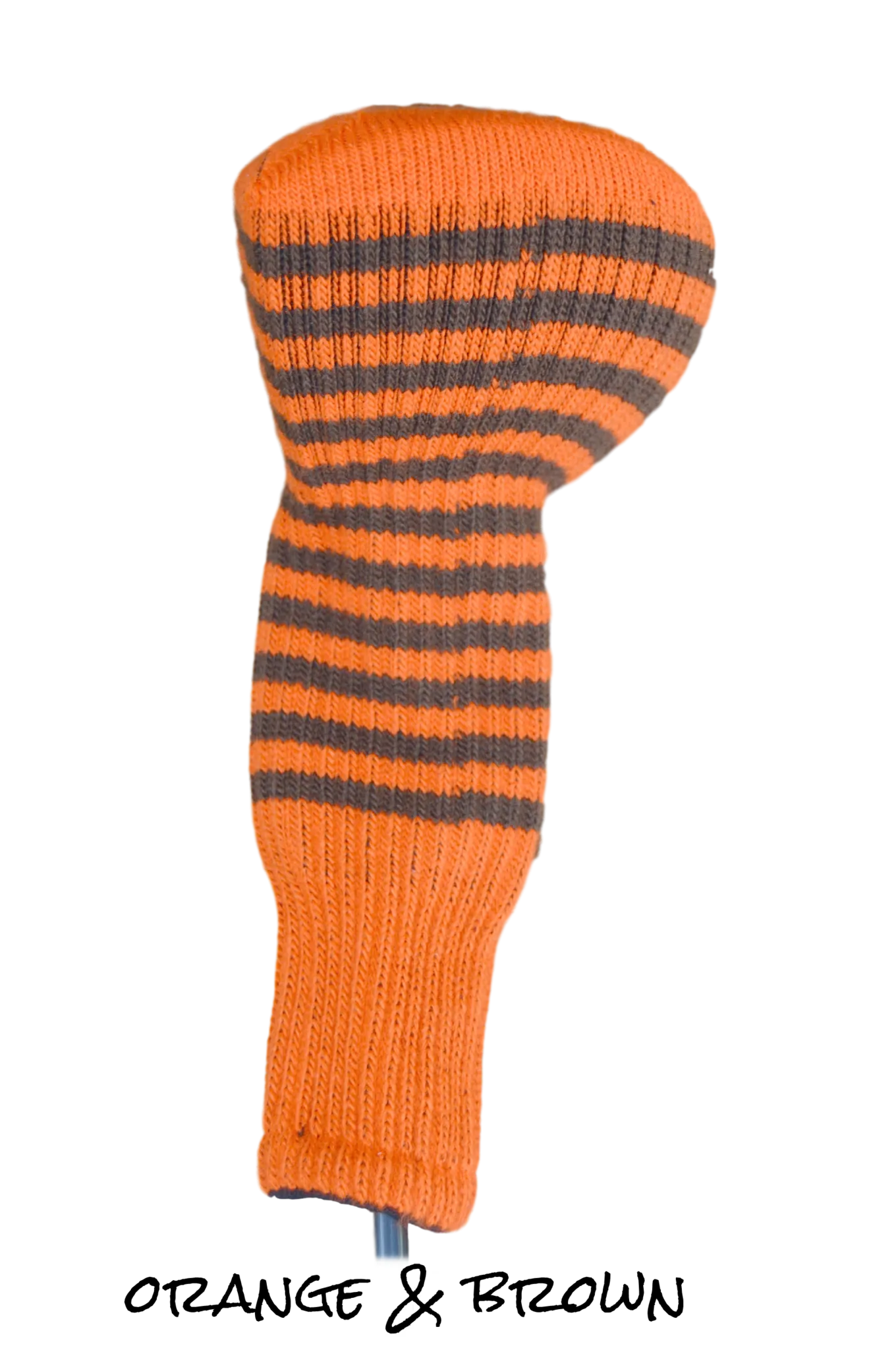 Orange Club Sock Golf Headcovers