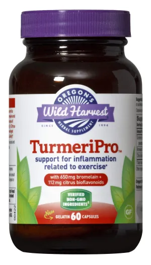 Oregon 's Wild Harvest – turmeripro – 60 Cápsulas vegetarianas