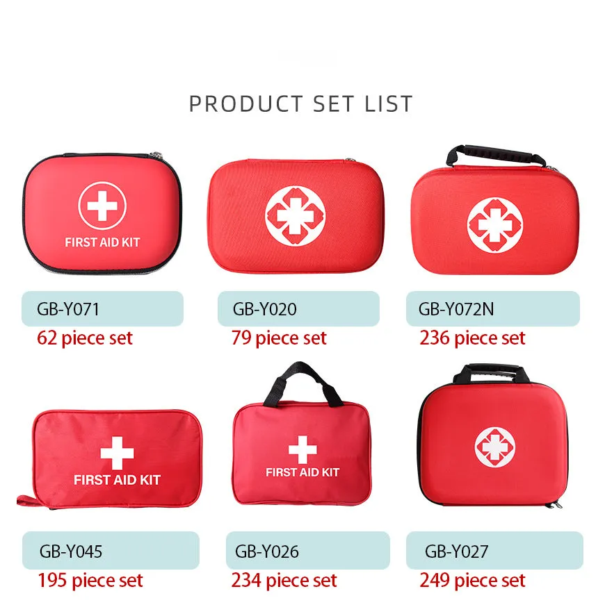 Outdoor first aid multifunctional medical kit