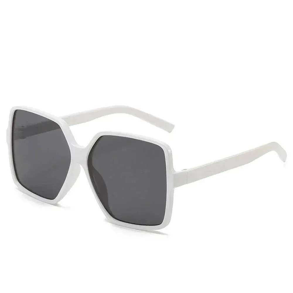 Oversized Black Square Sunglasses