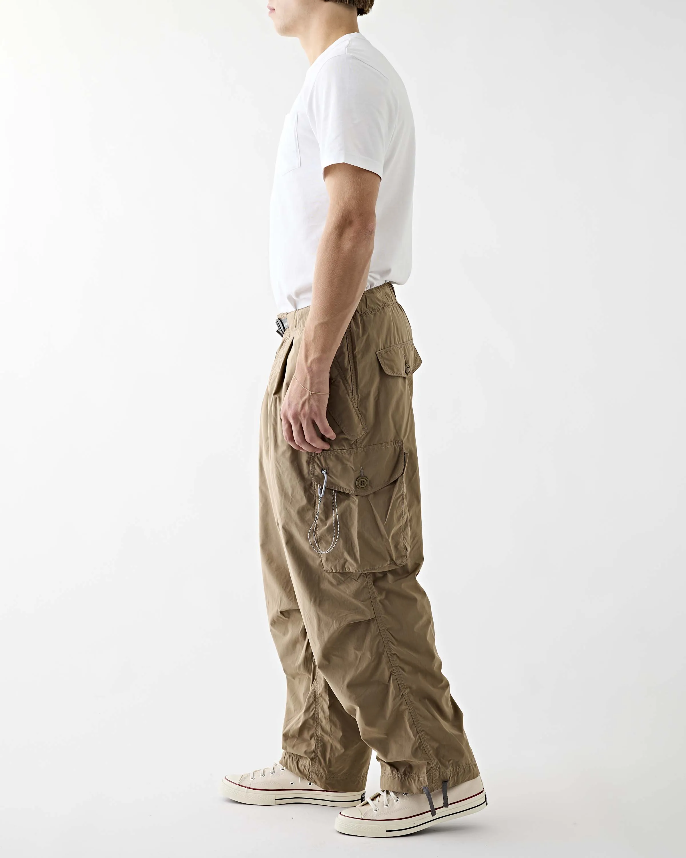 Oversized Cargo Pants Beige