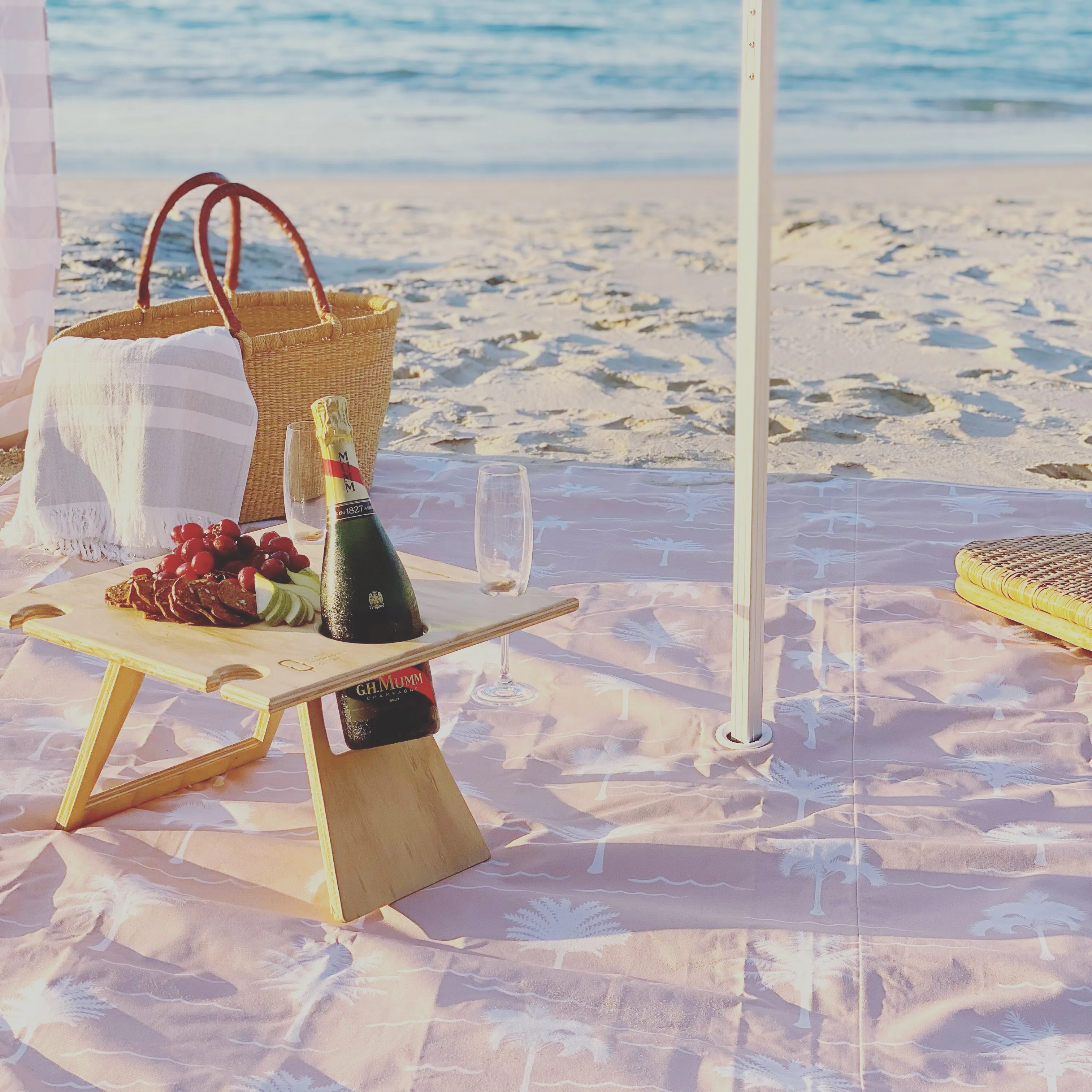 Palm Springs Square Beach & Picnic Mat
