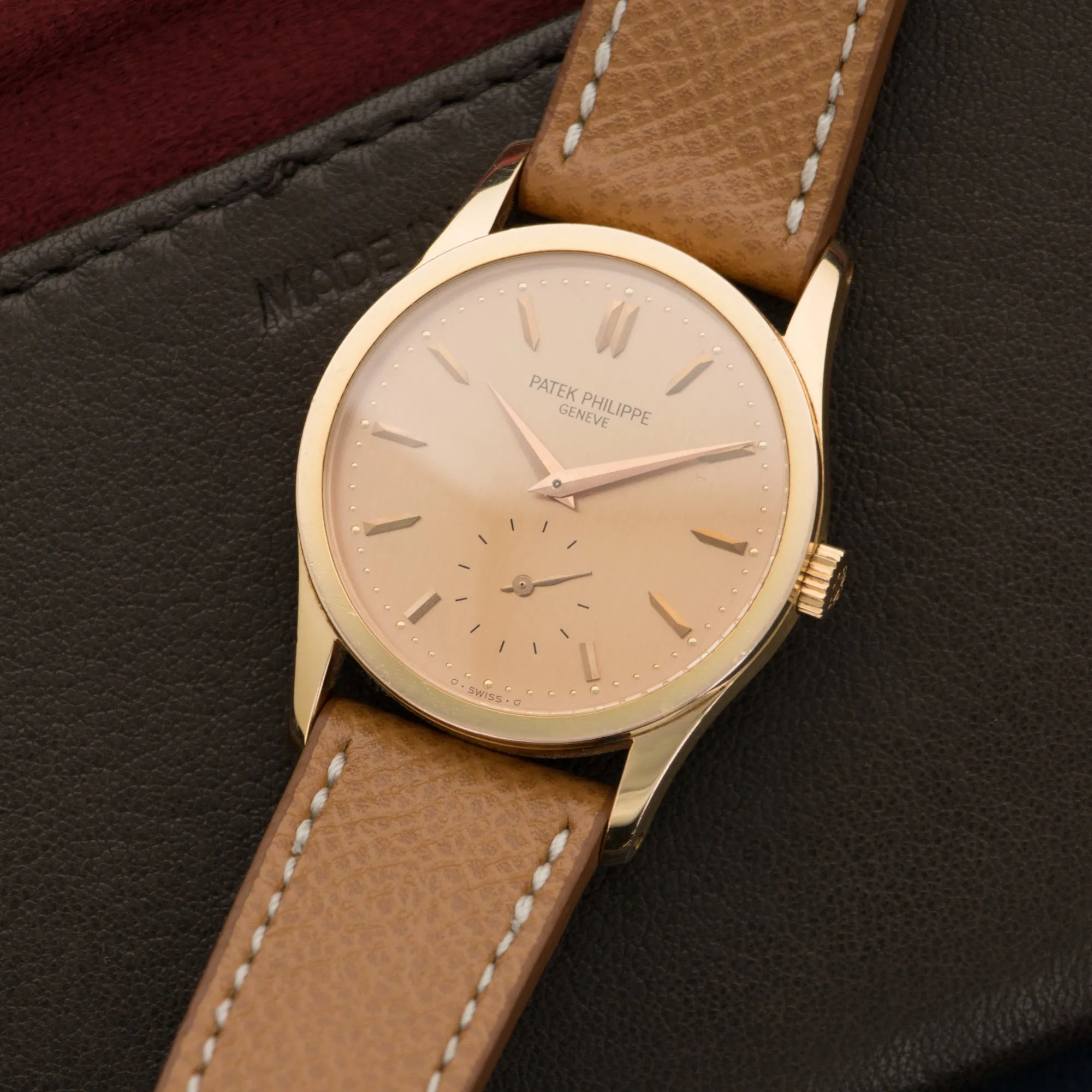 Patek Philippe Rose Gold Calatrava Watch Ref. 3796