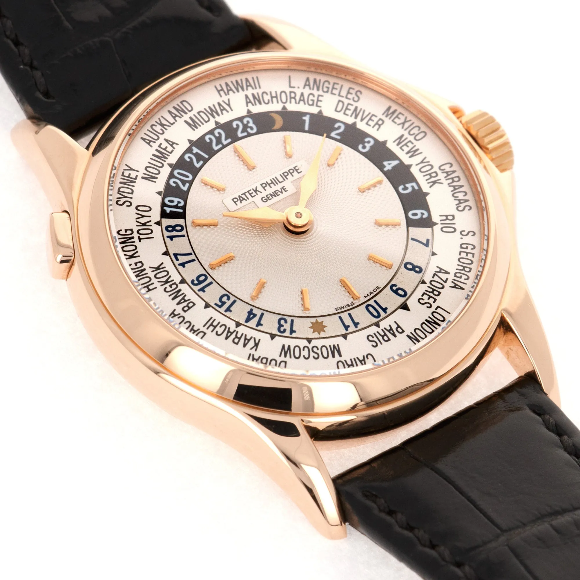 Patek Philippe Rose Gold World Time Watch Ref. 5110