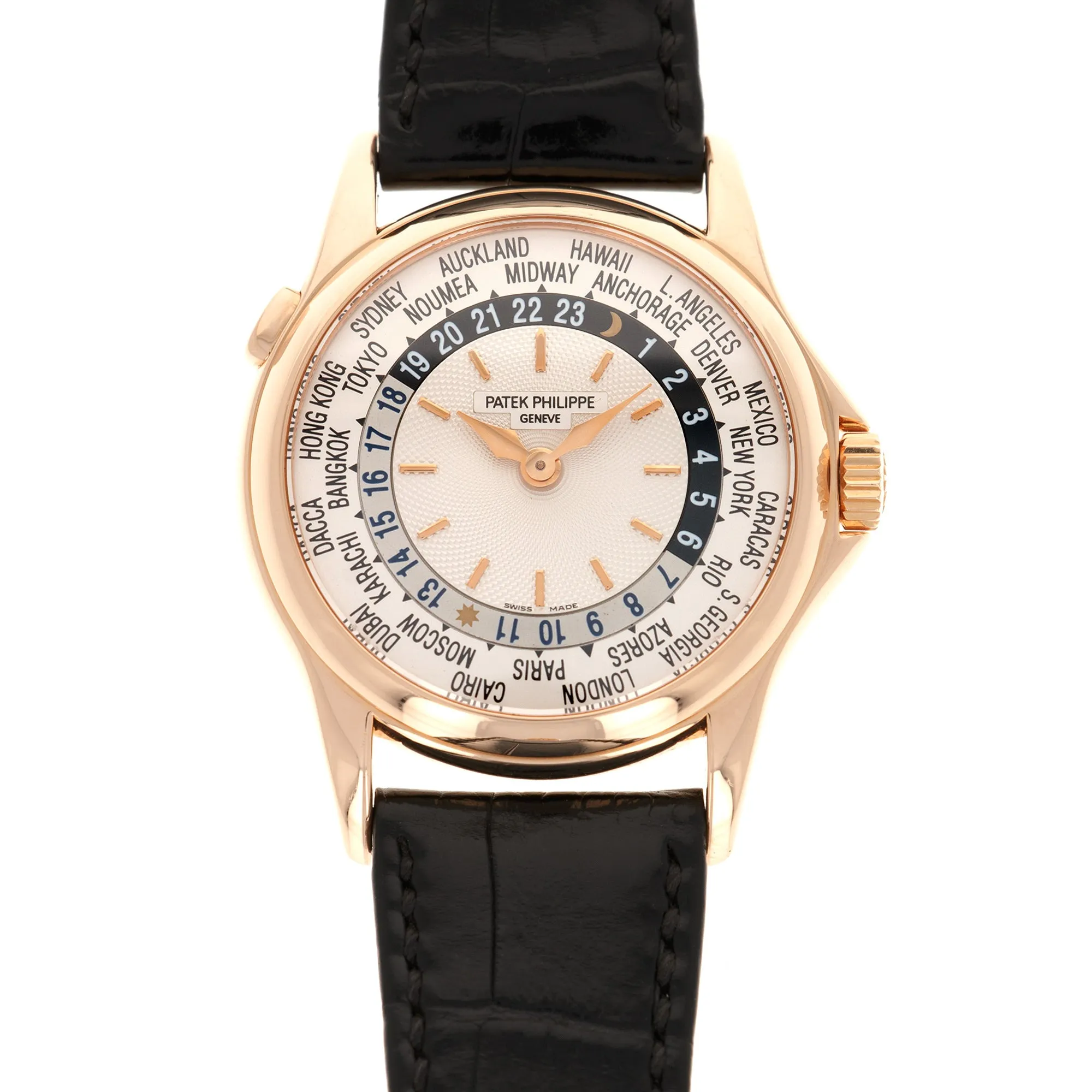 Patek Philippe Rose Gold World Time Watch Ref. 5110