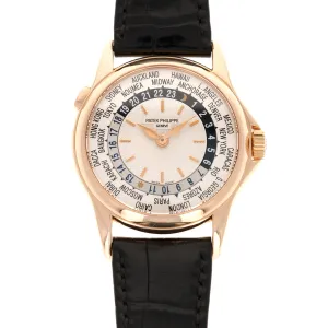 Patek Philippe Rose Gold World Time Watch Ref. 5110