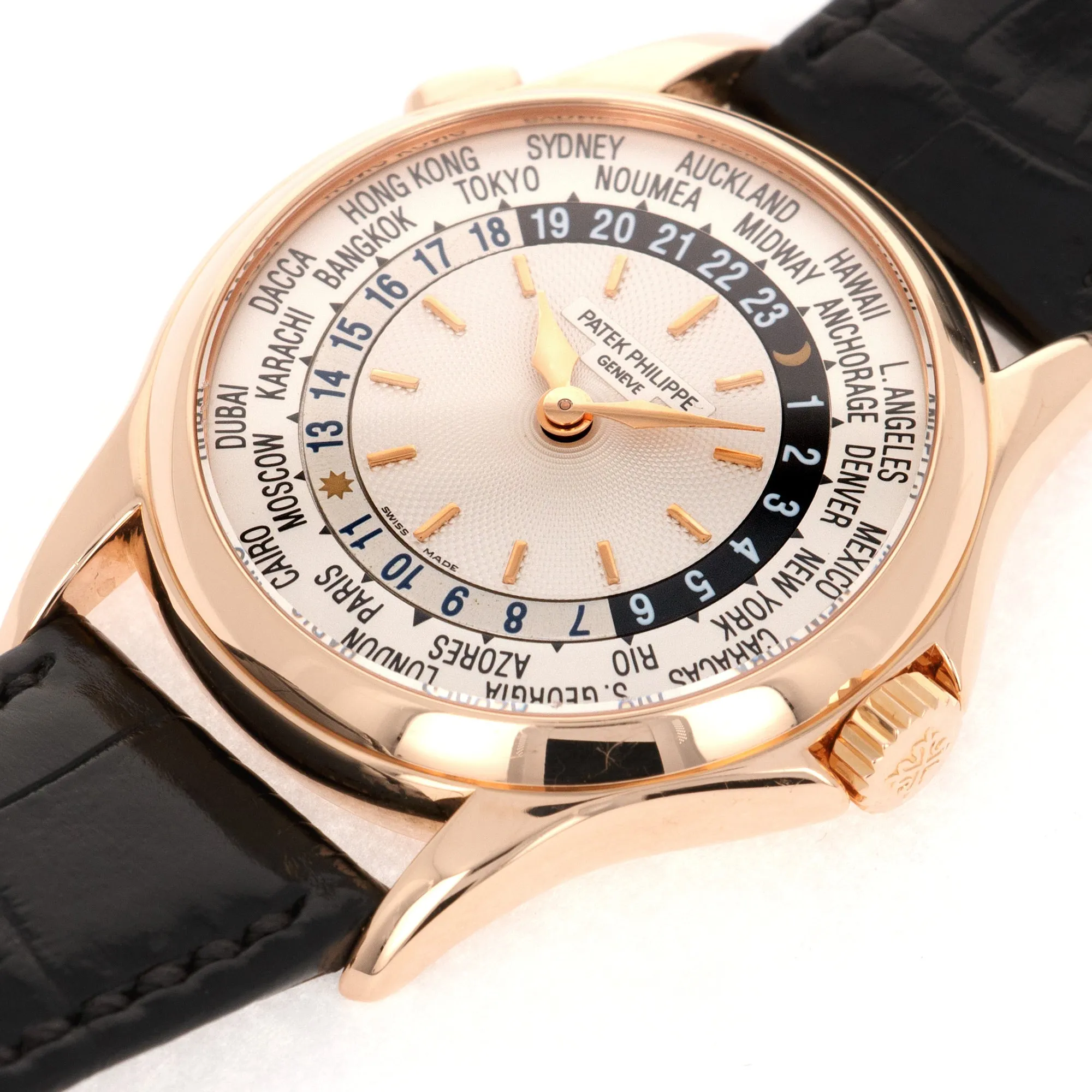 Patek Philippe Rose Gold World Time Watch Ref. 5110