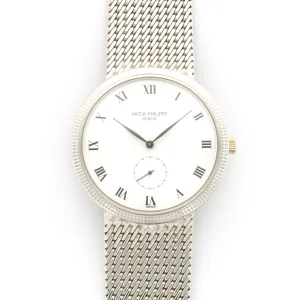 Patek Philippe White Gold Calatrava Watch Ref. 3919