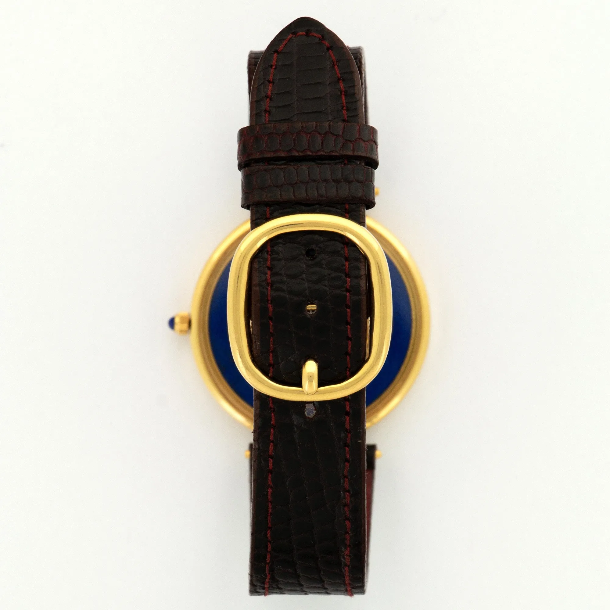 Patek Philippe Yellow Gold Skeletonized Enamel Watch Ref. 3885