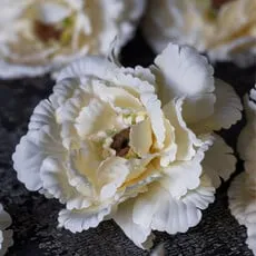 PEONY - Garden Lace - faux flower couture