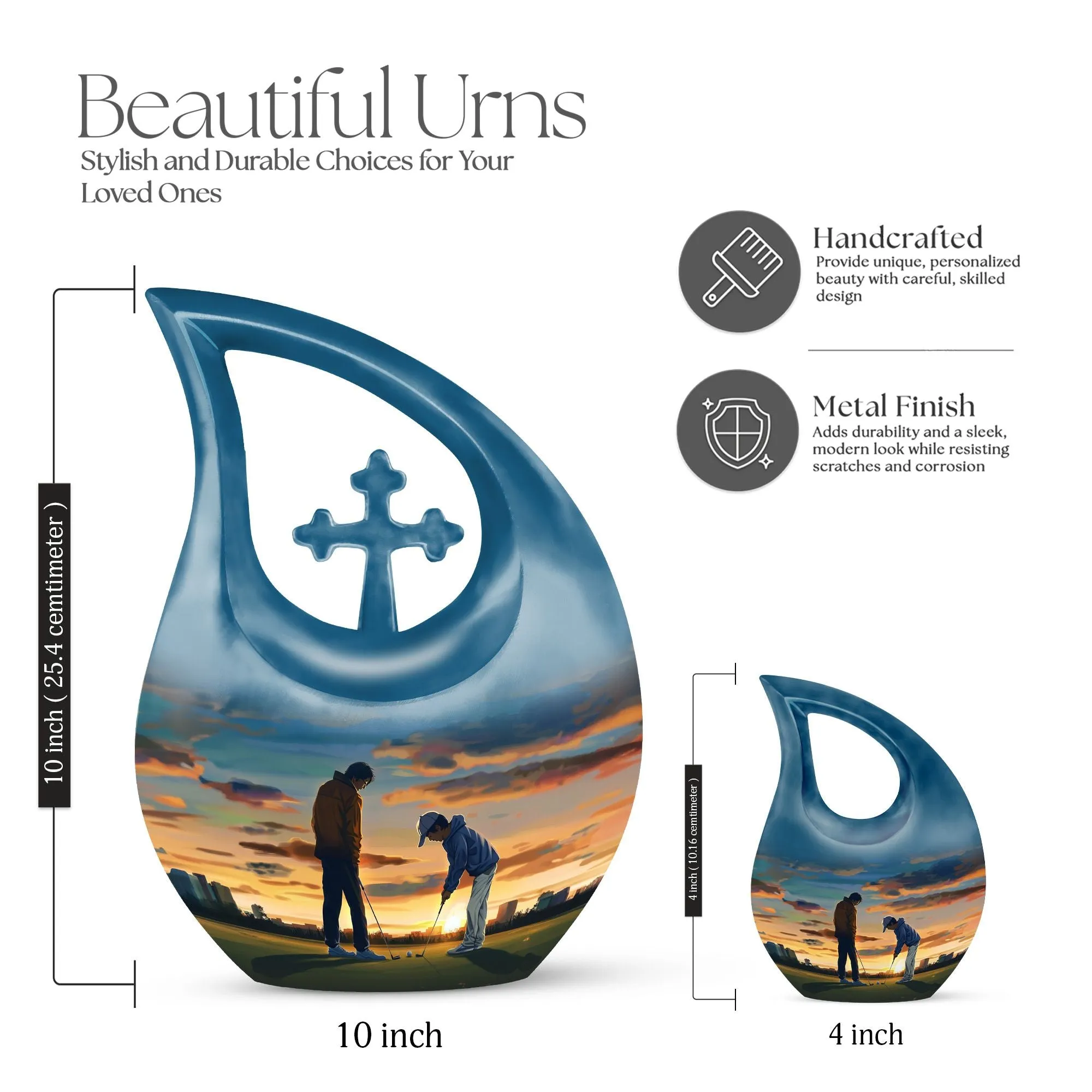 Perennial Golf Urn - An Eternal Restful Abode for Your Loved Ones