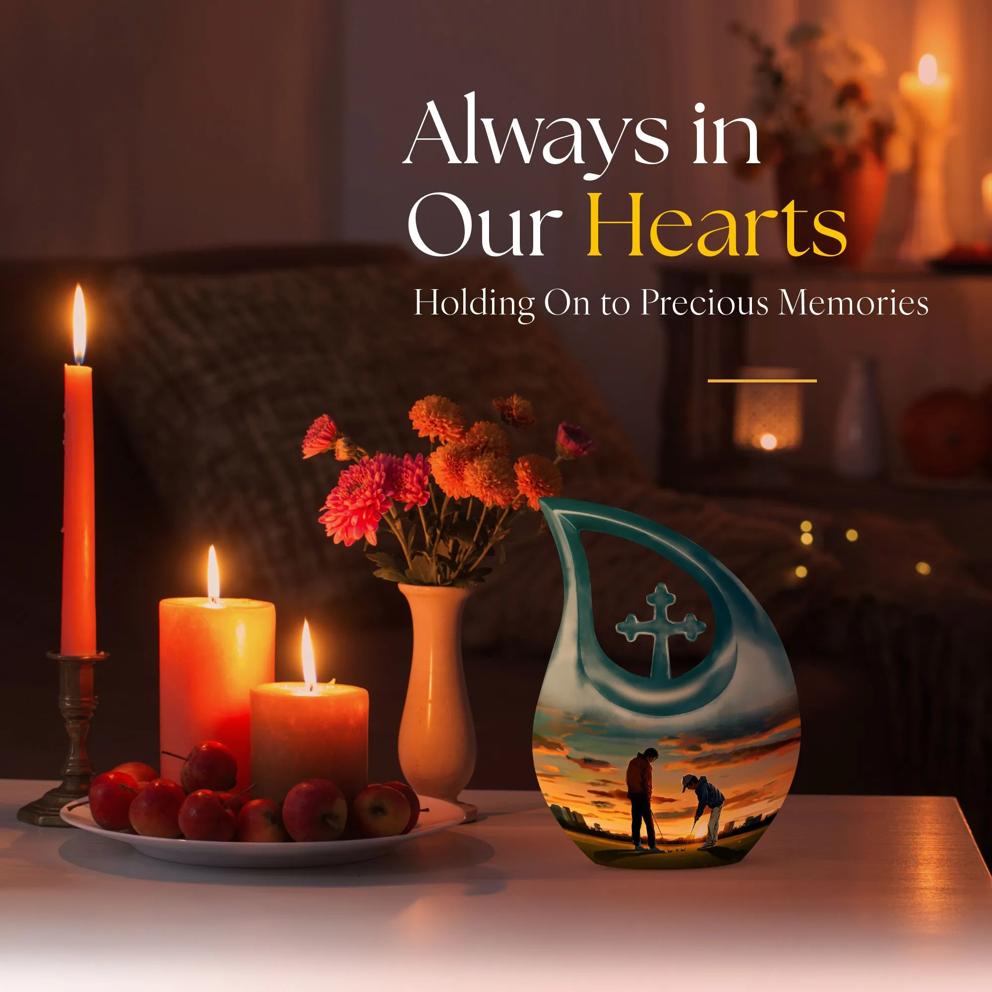 Perennial Golf Urn - An Eternal Restful Abode for Your Loved Ones