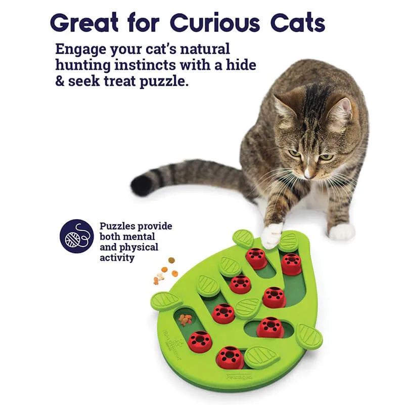 Petstages Buggin' Out Puzzle & Play Cat Treat Game