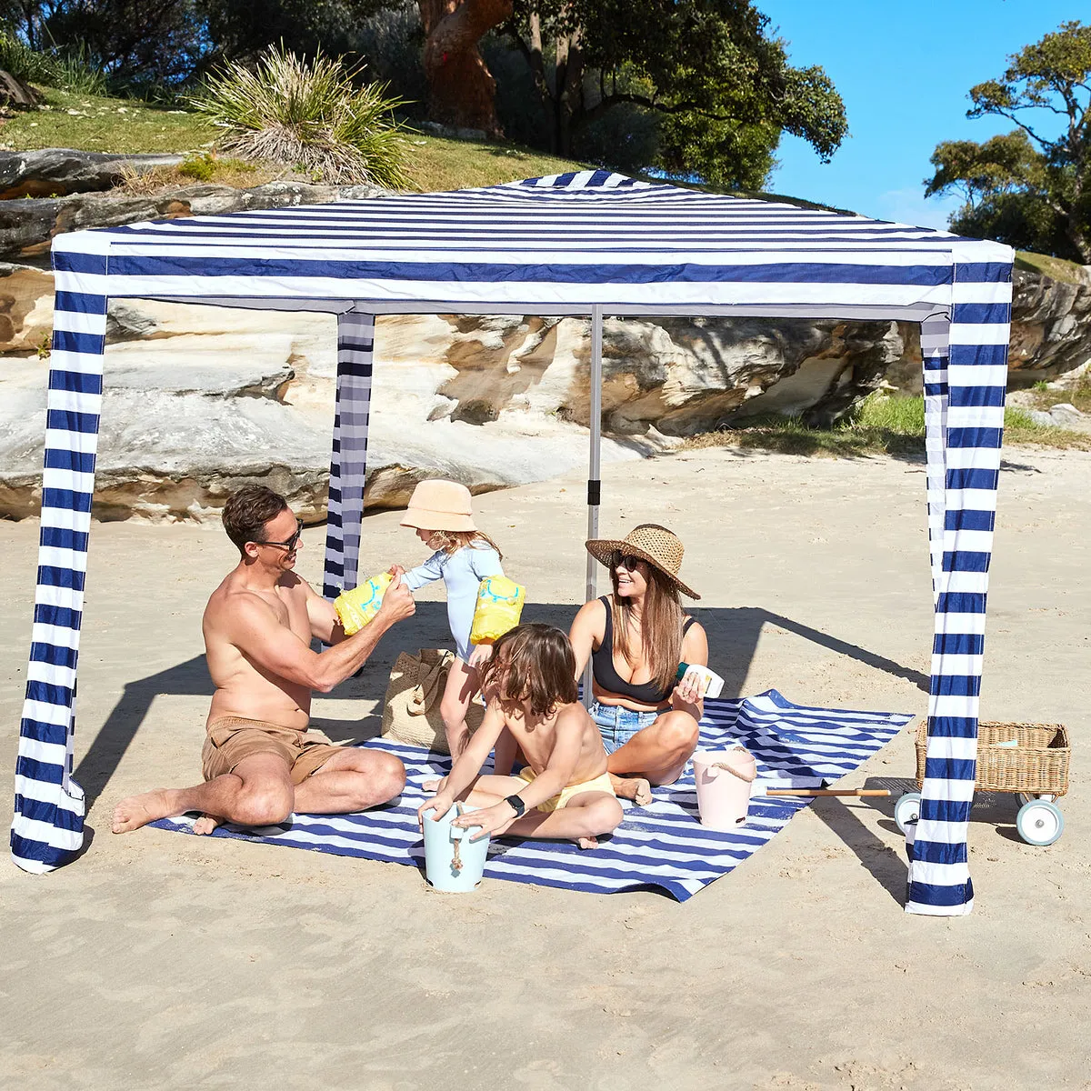 Picnic Blanket - Whitsunday Blue - Dock & Bay