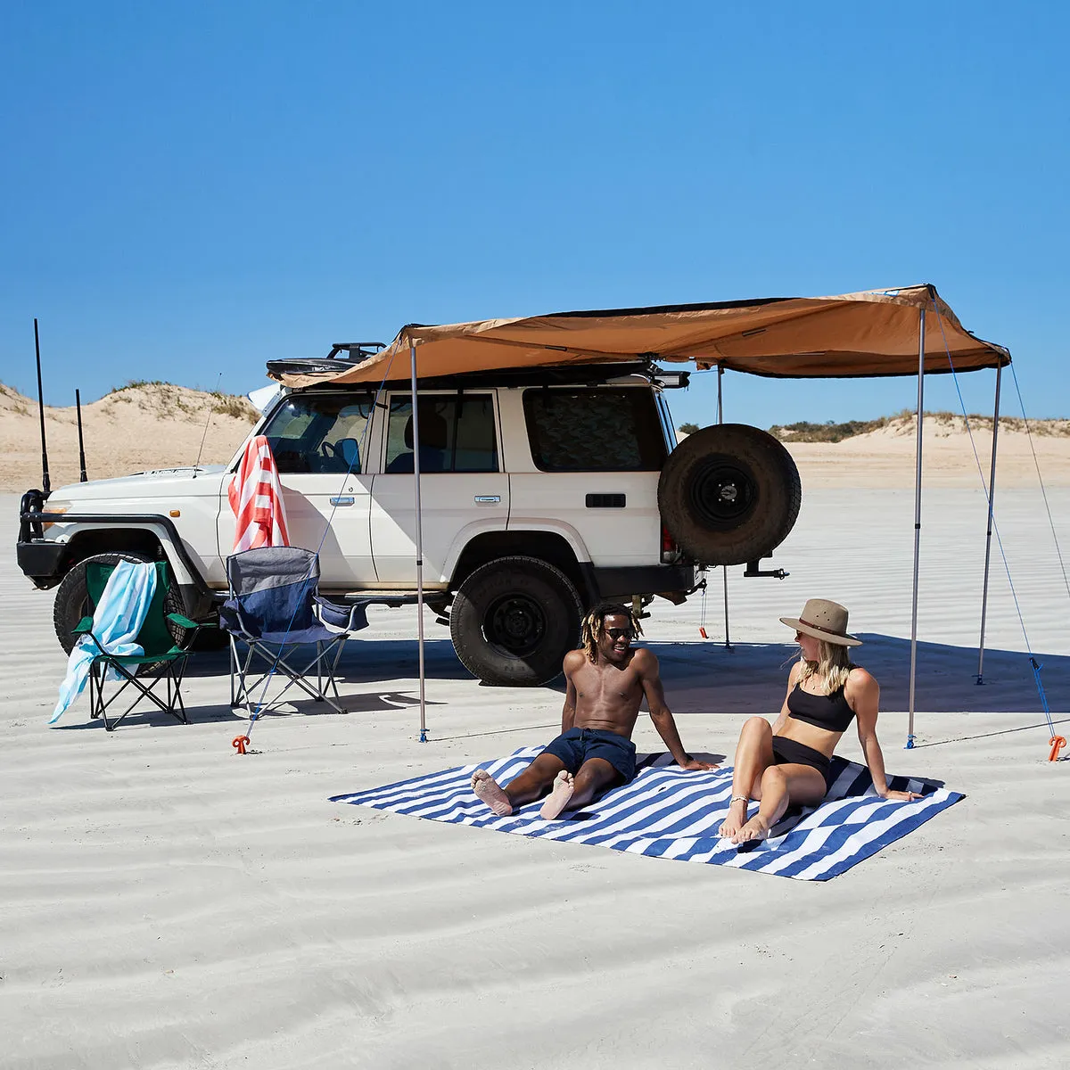 Picnic Blanket - Whitsunday Blue - Dock & Bay