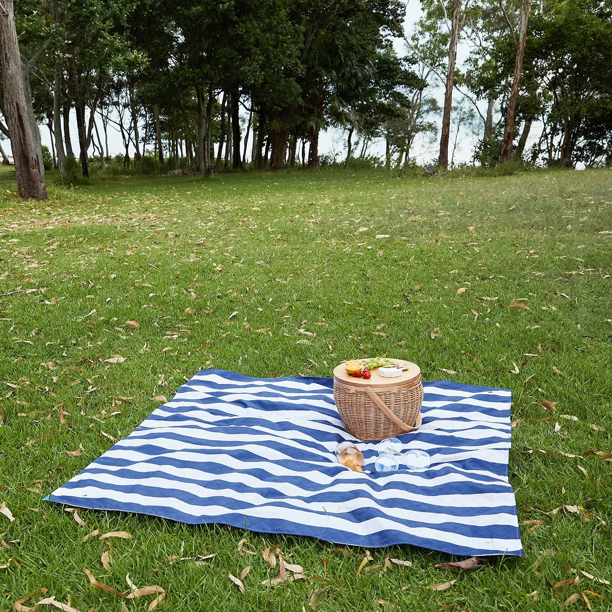 Picnic Blanket - Whitsunday Blue - Dock & Bay