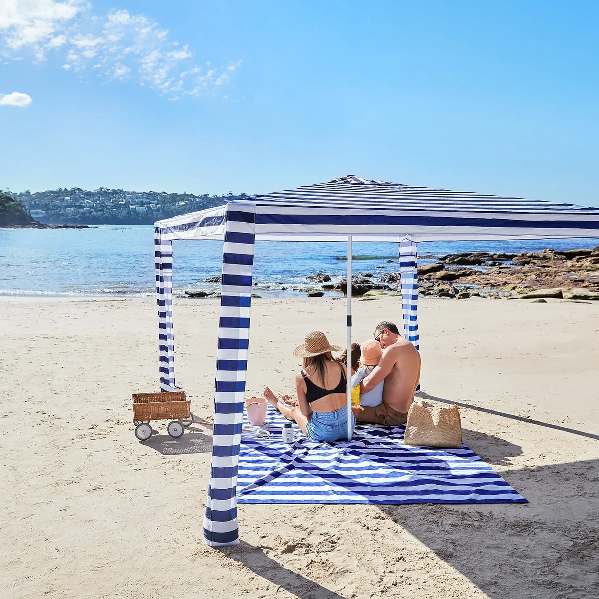 Picnic Blanket - Whitsunday Blue - Dock & Bay