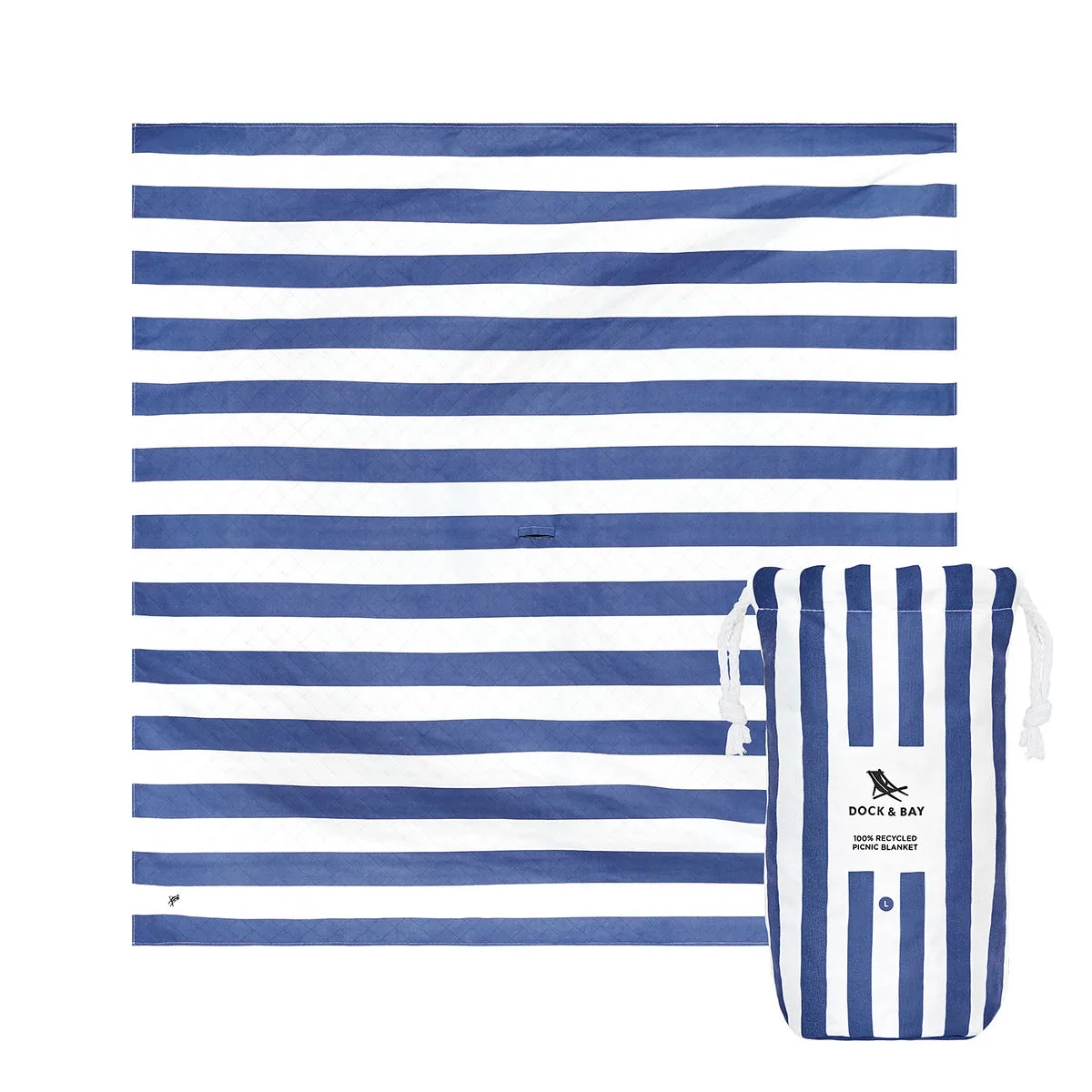 Picnic Blanket - Whitsunday Blue - Dock & Bay