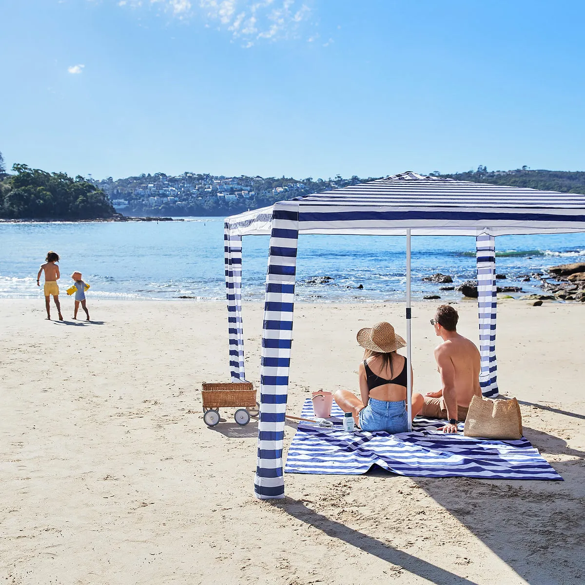 Picnic Blanket - Whitsunday Blue - Dock & Bay