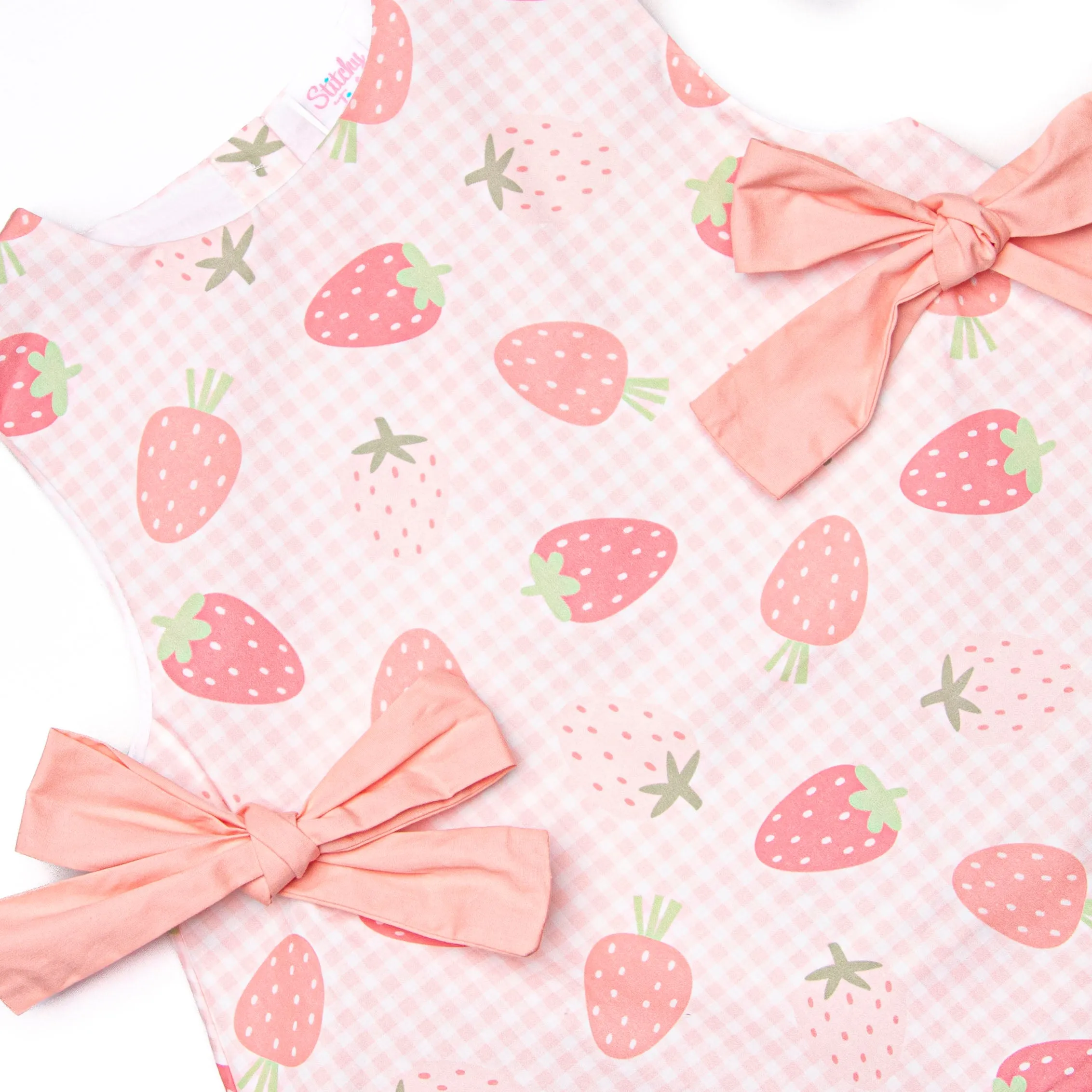 Pineberry Picnic Bloomer Set, Pink