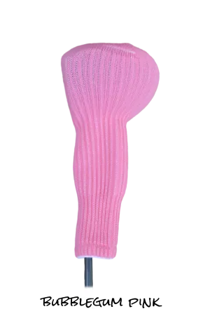 Pink Club Sock Golf Headcovers