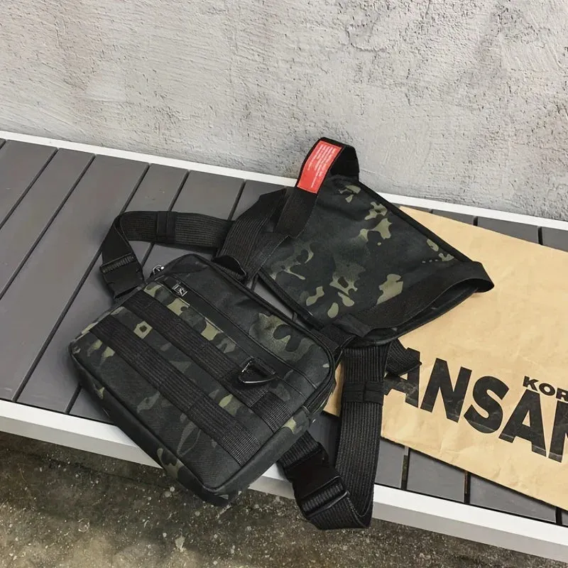 Pocket Chest Front Pack Pouch Vest Rig Carry Waist Bag - Versatile Chest Bag