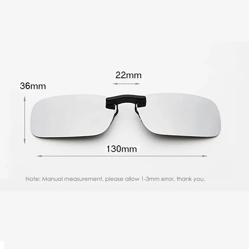 Polarized Clip-On Sunglasses