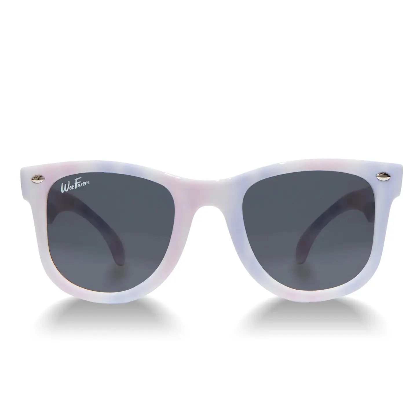 Polarized WeeFarers || Tie Dye Pink-Purple