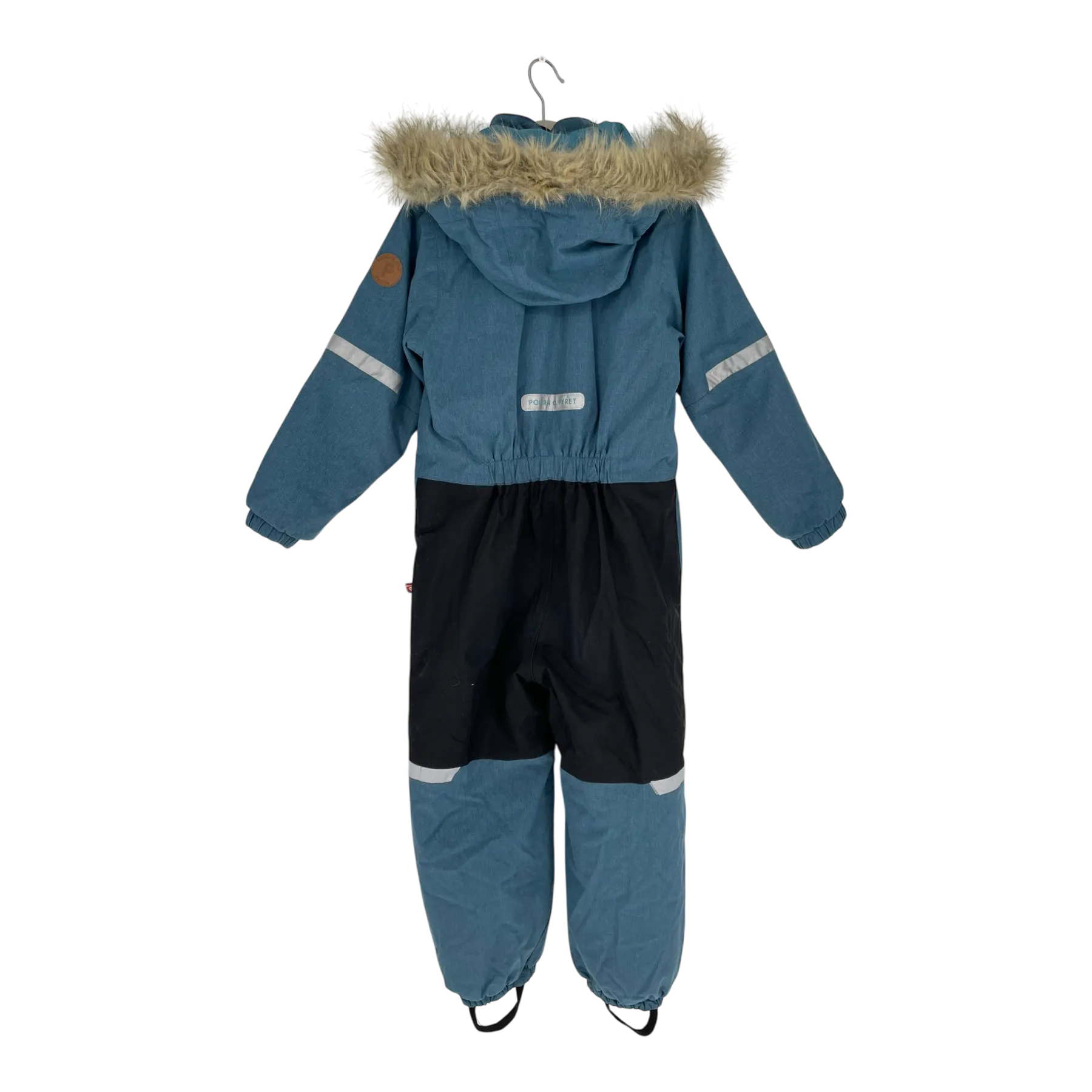 Polarn O. Pyret winter overall, teal blue | 116cm