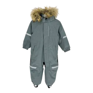 Polarn O. Pyret winter overall, teal blue | 92cm