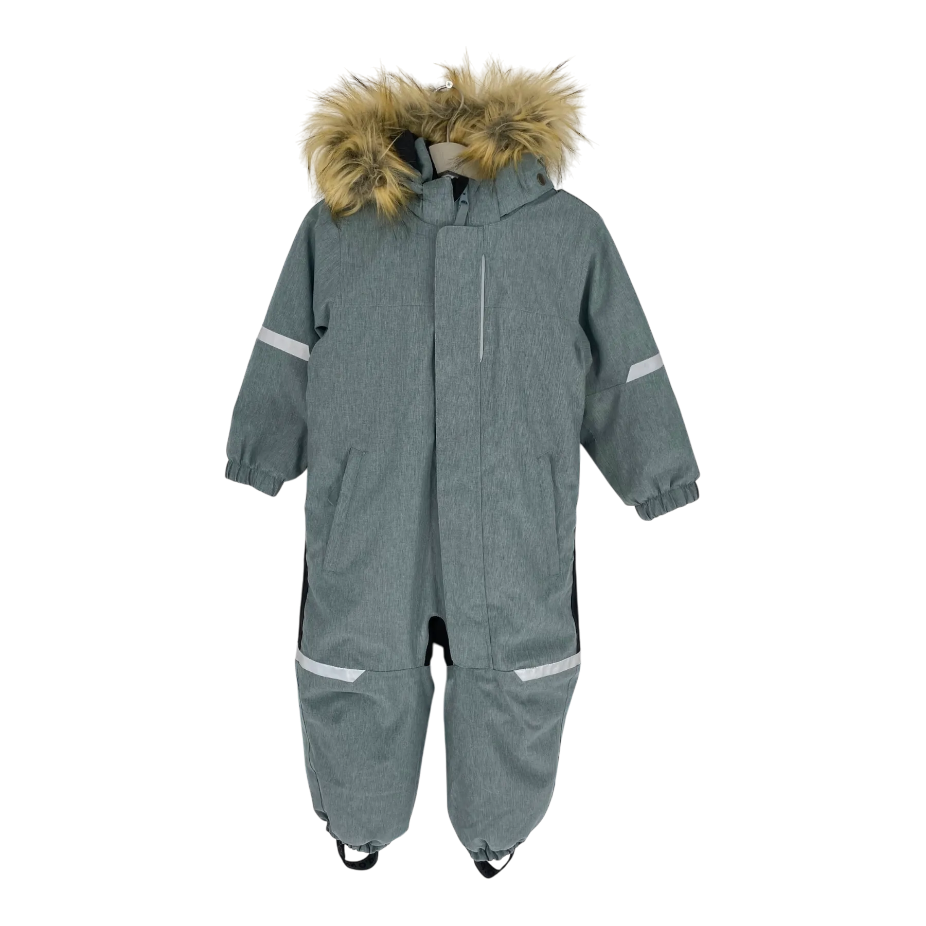 Polarn O. Pyret winter overall, teal blue | 92cm