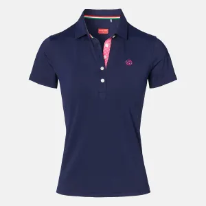 Polo Bianca - Navy/Knockout Pink