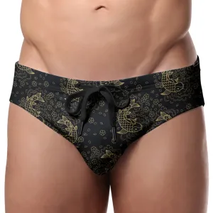 Pool Boy Koi Lines Swim Brief