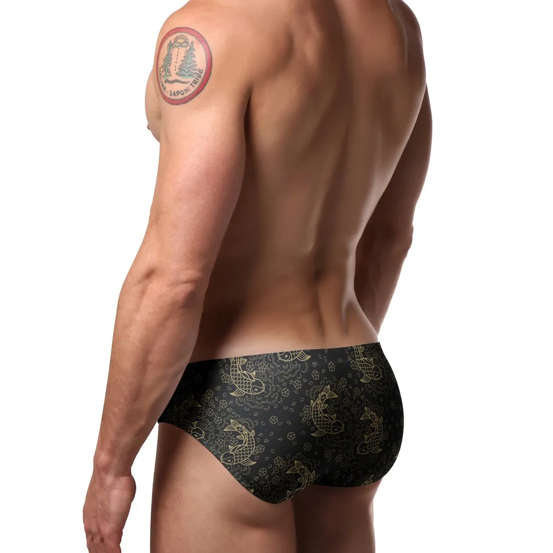 Pool Boy Koi Lines Swim Brief