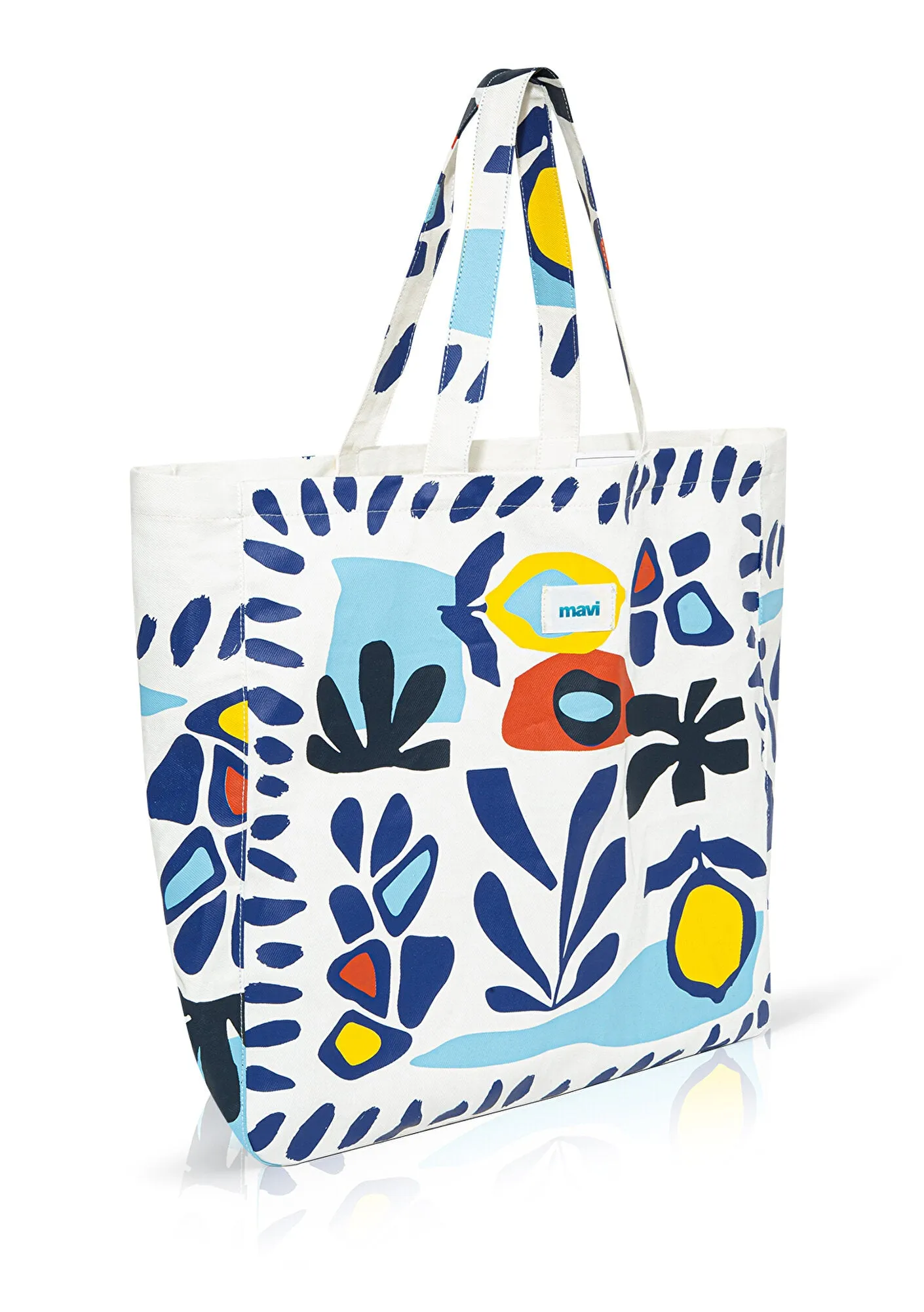 Printed White Bag