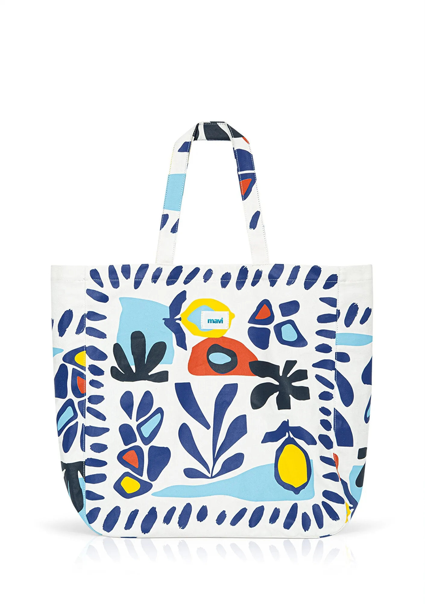 Printed White Bag