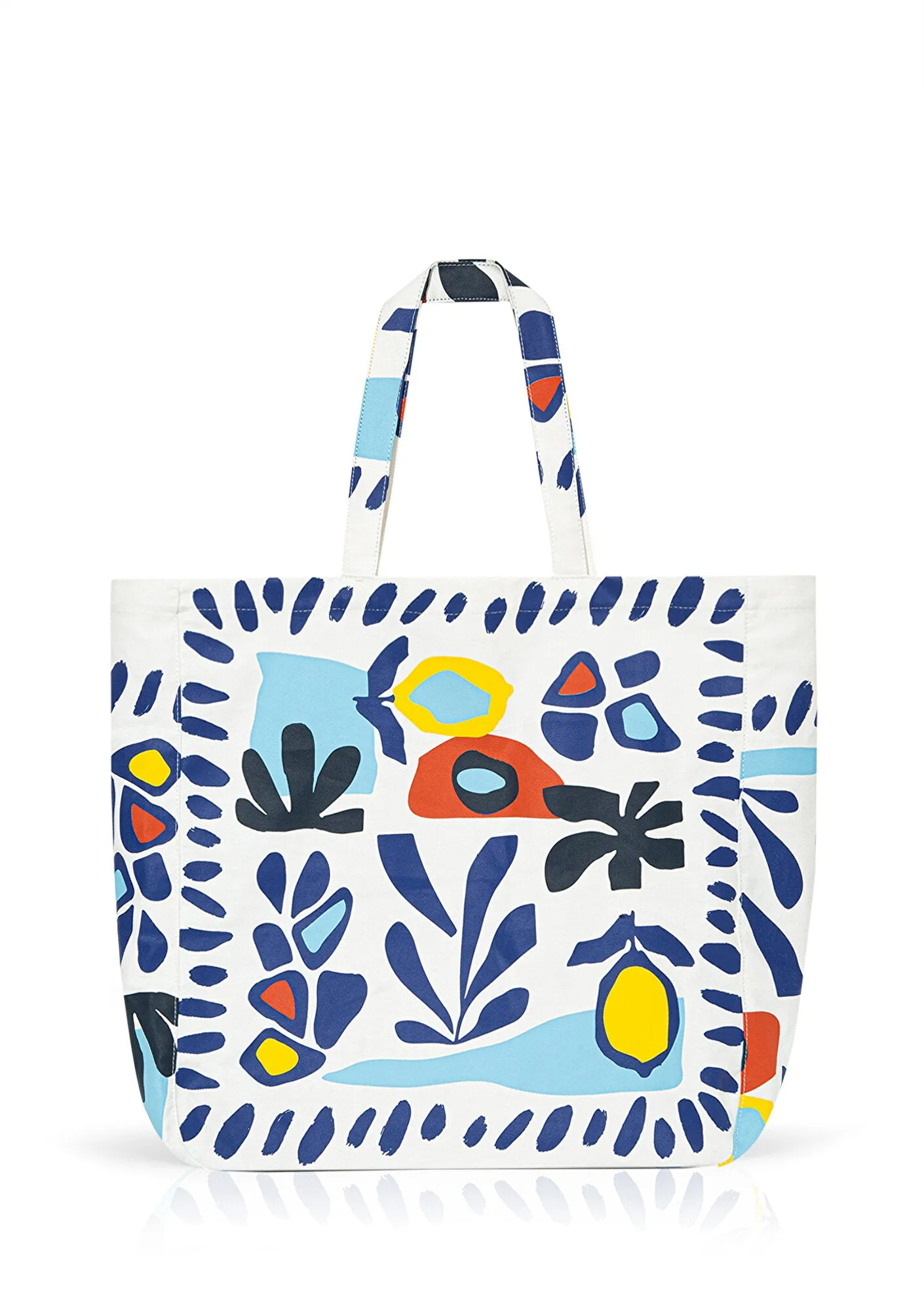 Printed White Bag