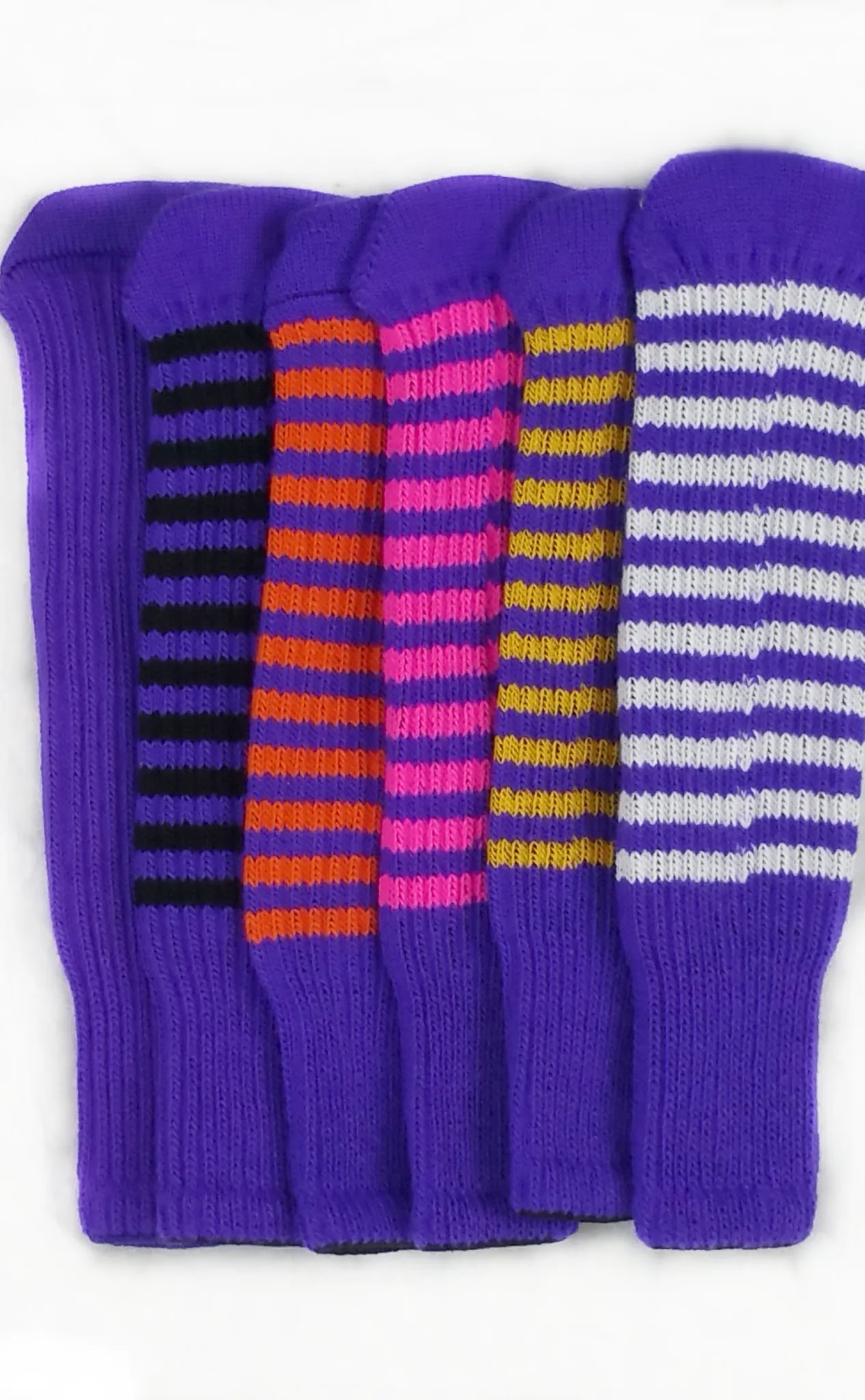 Purple and Ruby Pink Club Sock Golf Headcover