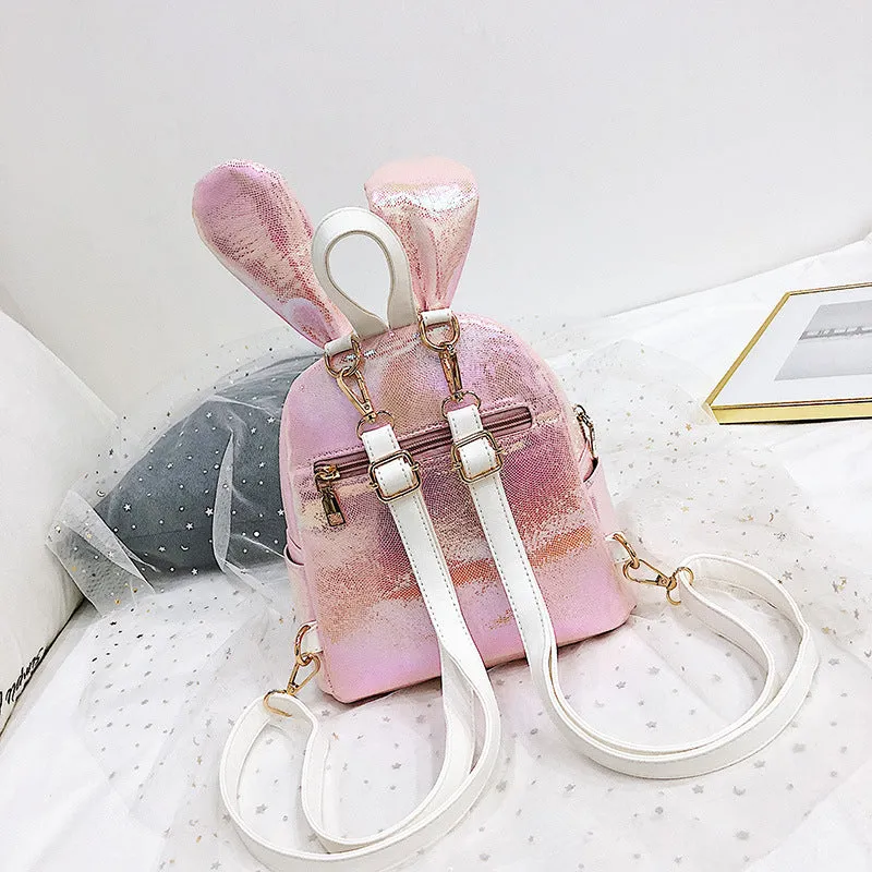 "CUTE BUNNY EARS SHINY MINI" BACKPACK D061704