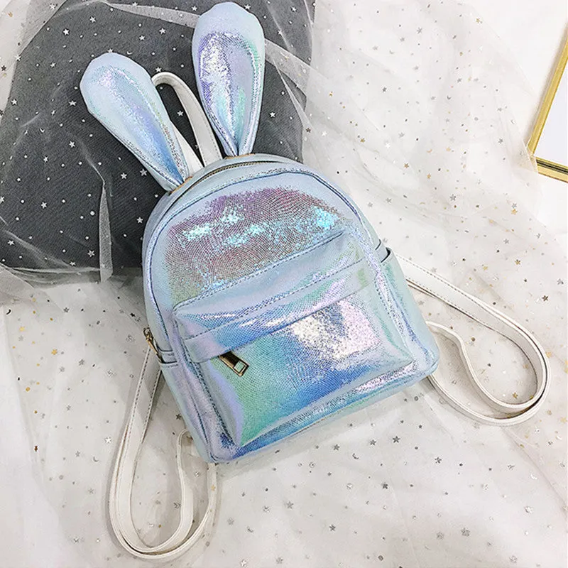 "CUTE BUNNY EARS SHINY MINI" BACKPACK D061704
