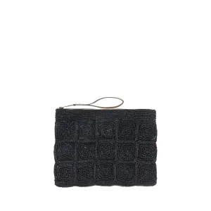 Raffia Tanala Pouch
