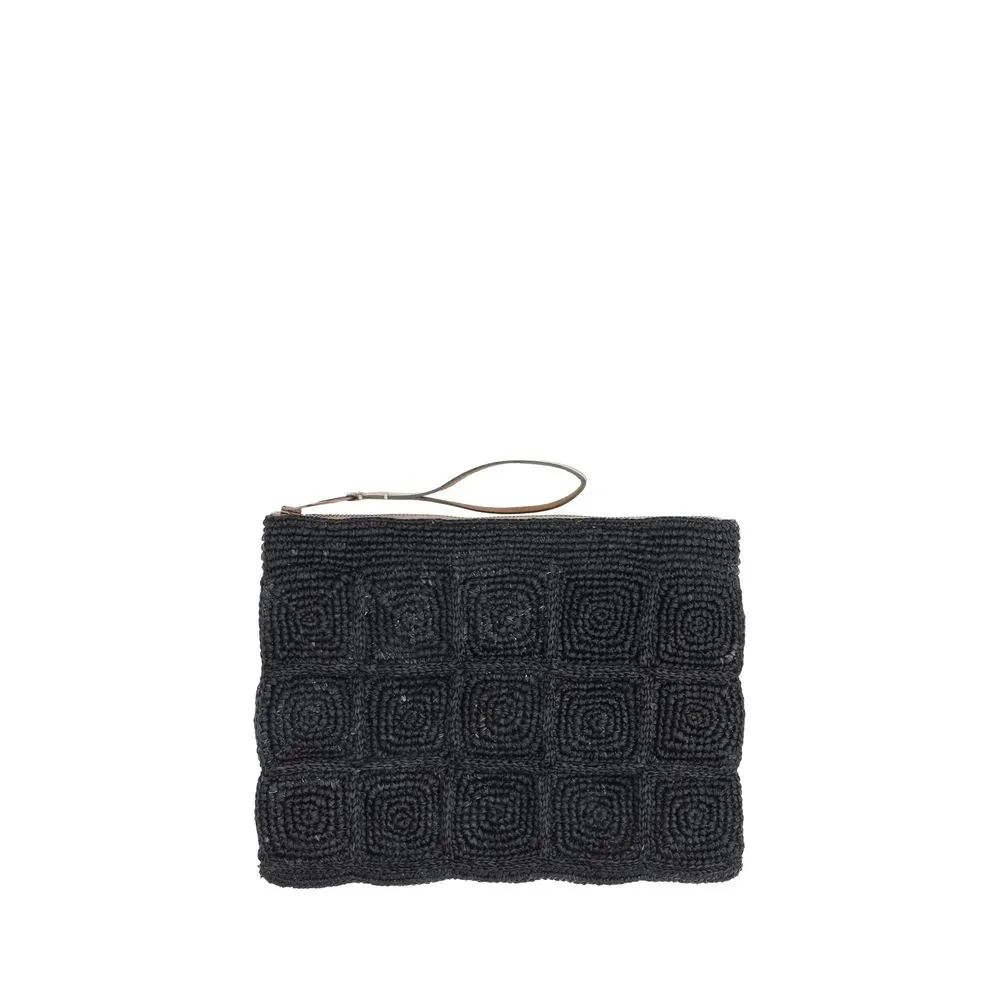 Raffia Tanala Pouch