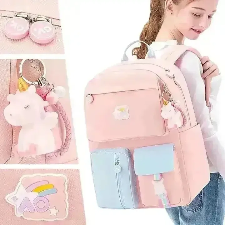 Rainbow School Bag For Kids