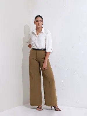 Regular Fit Hidden Placket Shirt