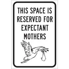 Reserved For Expectant Mothers Sign/ Buy online