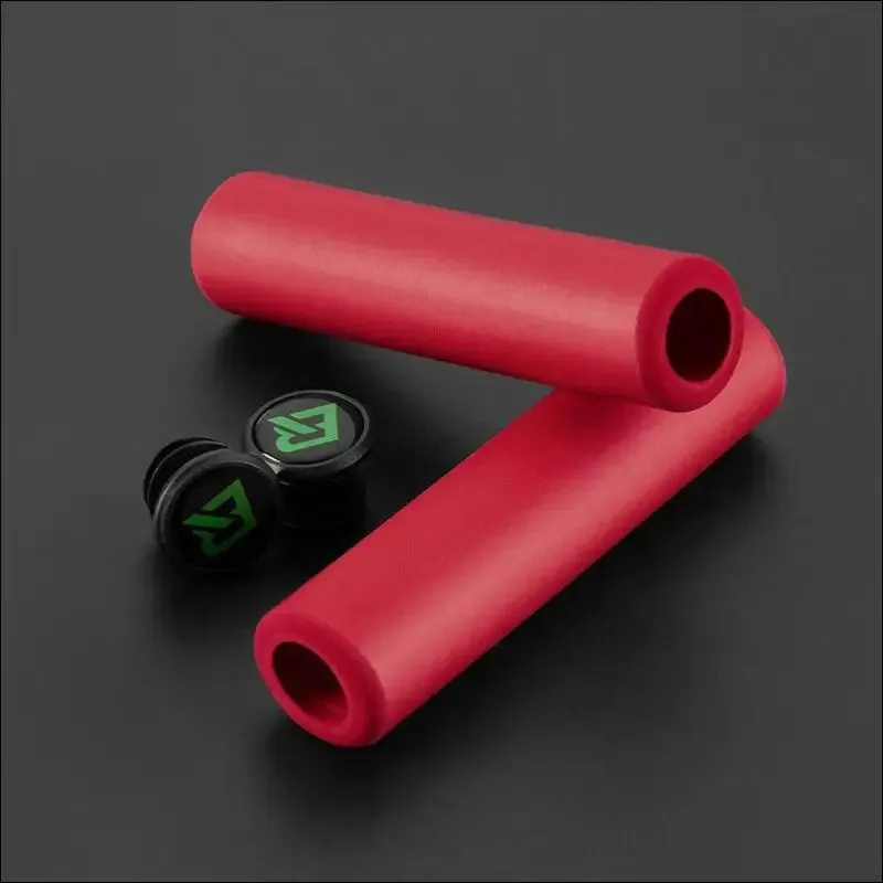 Rockbros mtb bike grips - anti-skid silicone sponge handlebar grips