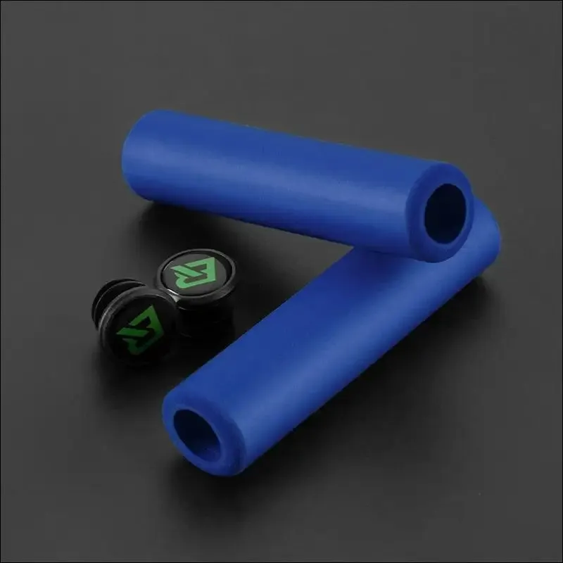 Rockbros mtb bike grips - anti-skid silicone sponge handlebar grips