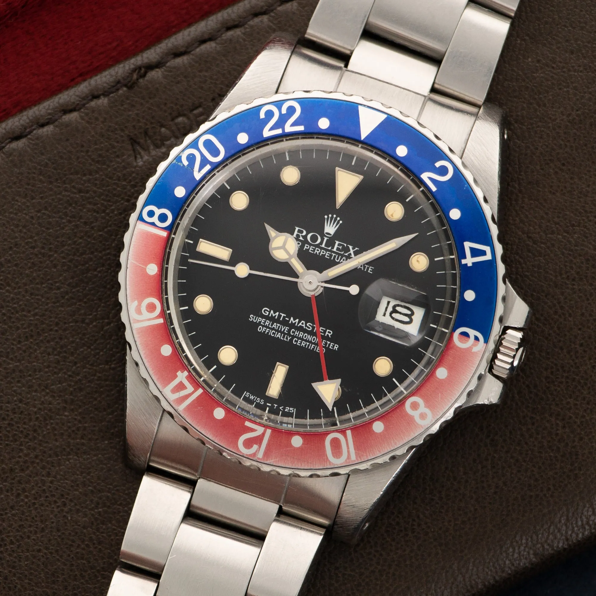 Rolex Pepsi GMT-Master Stainless Steel Ref. 16750