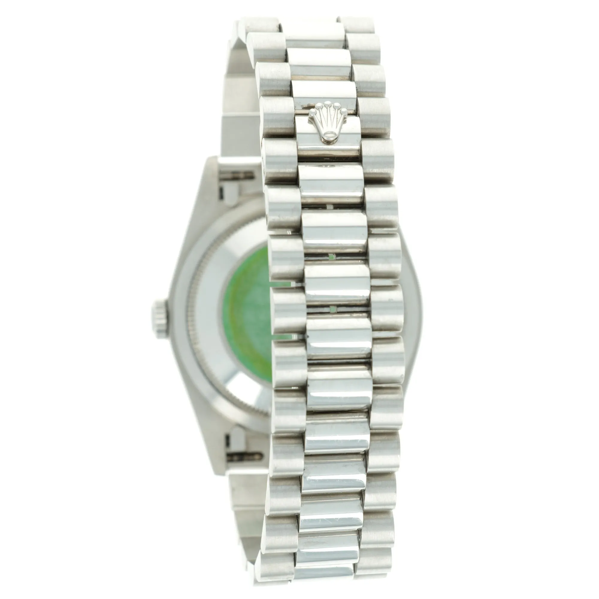 Rolex Platinum Day-Date Ref. 18346 with Diamond Bezel and Dial