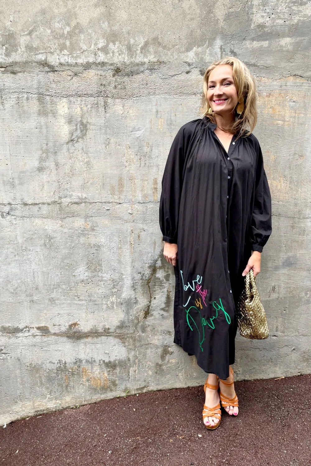 ROSELLE PHOENIX DUSTER DRESS LOVE IS THE DRUG